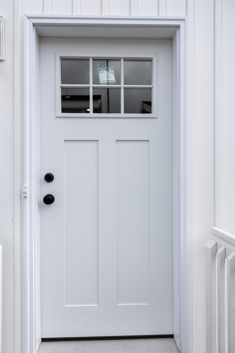 Standard 6-lite craftsman door