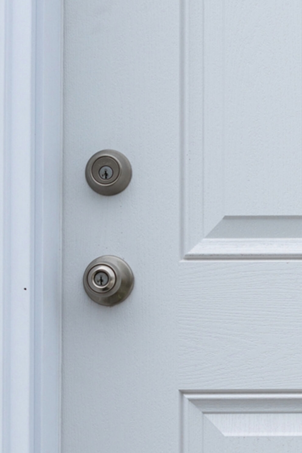 Standard door hardware